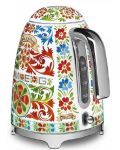 Електрическа кана Smeg - KLF03DGEU, 2400W, 1.7 l, многоцветна, Dolce & Gabbana - 3t